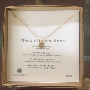 Dogeared Circle Necklace